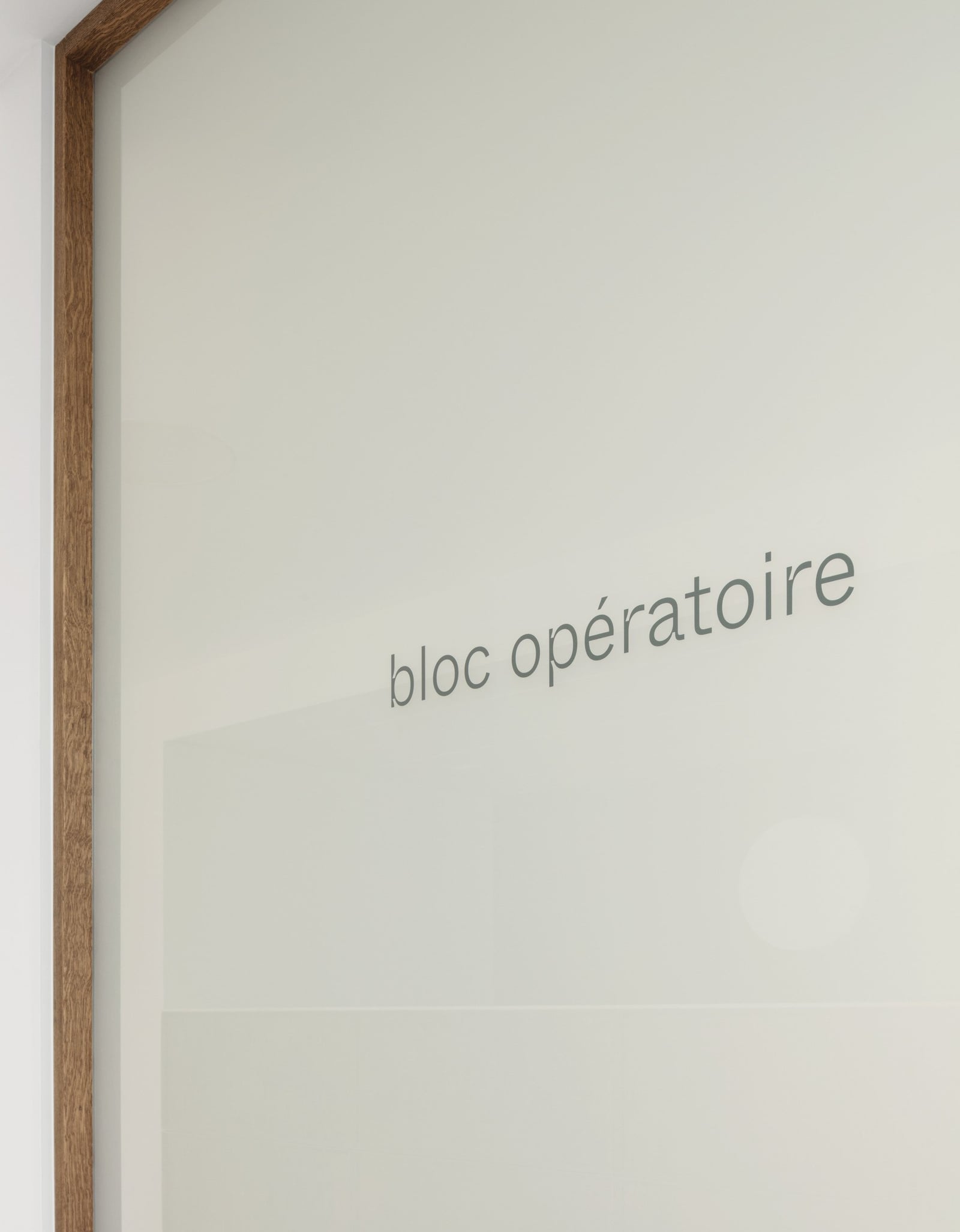 Bloc opératoire du Pôle Ophtalmo de Melun